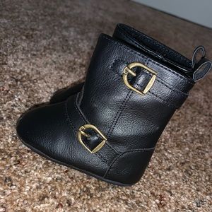 Leather Ankle Booties